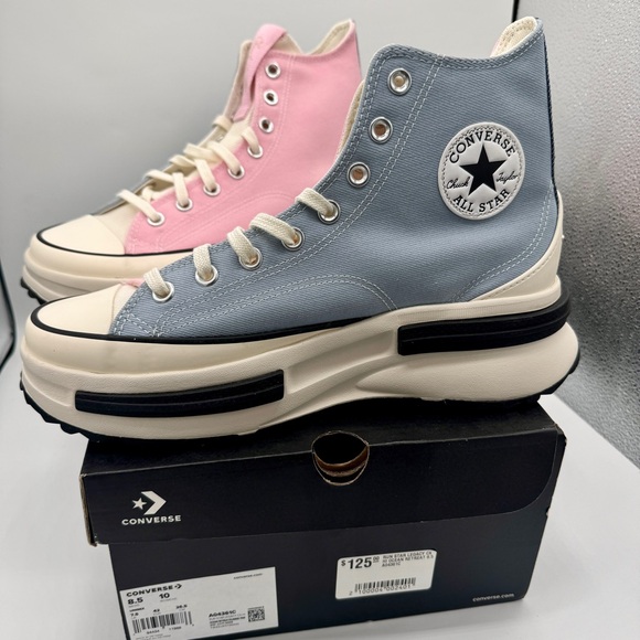 NWT Converse Run Star Legacy CX Hi Ocean Retreat Blue / Sunrise Pink UNISEX - Picture 11 of 16